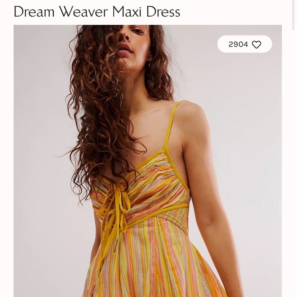 Free People Dream Weaver maxi dress